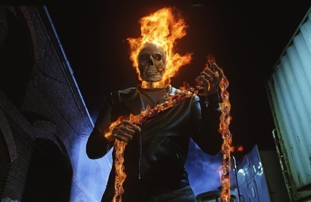Nicolas Cage in Ghost Rider