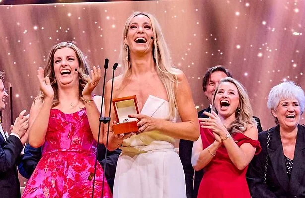 Merel Ek en Hélène Hendriks op Gouden Televizier-Ring Gala 2026