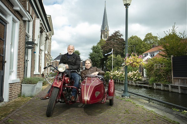 Op het tuinpad van zijn vader