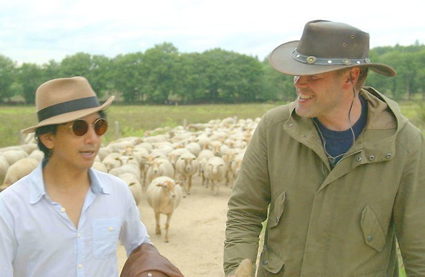 Wibi en Martijn op de Mookerheide