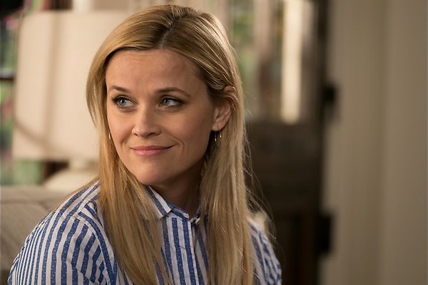 Reese Witherspoon heeft een groen blaadje
