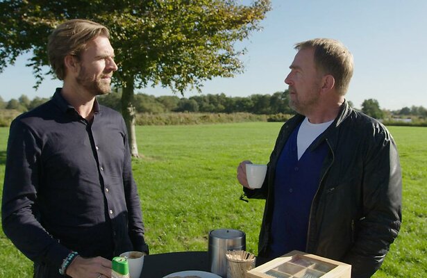 Rutger Castricum en Harm Edens in De Klimaatkar