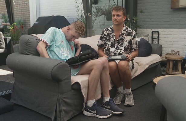 Damiano en Jurre in Je Zal Het Maar Hebben