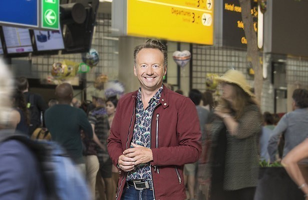 Joris Linssen op Schiphol