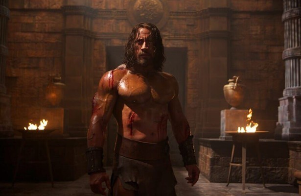 Dwayne Johnson in Hercules