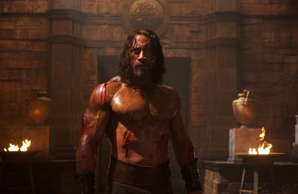 Dwayne Johnson in Hercules