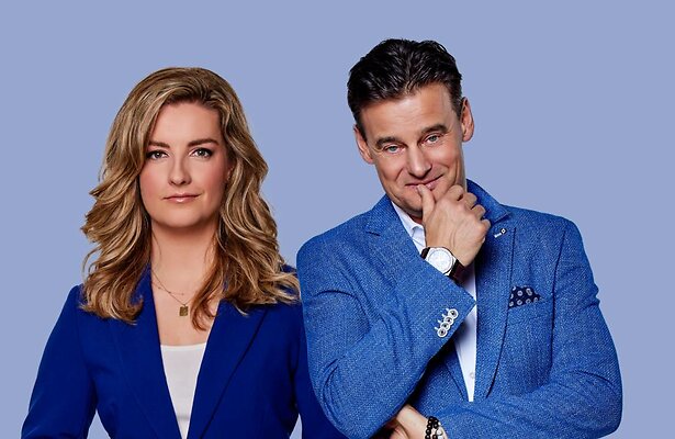 Merel Ek en Wilfred Genee voor Het Debat van Nederland