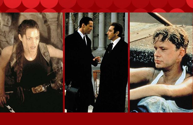 Lara Croft: Tomb Raider / The Devil's Advocate / The Shawshank Redemption