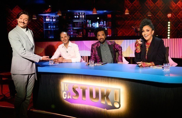 Stefano Keizers, Thomas van Luyn, Jörgen Tjon a Fong en Soundos