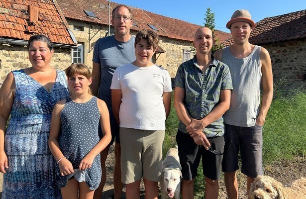 De families Verheggen en Meester in Ik Vertrek XL