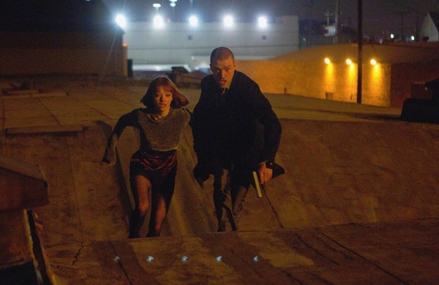 Justin Timberlake en Amanda Seyfried in In Time