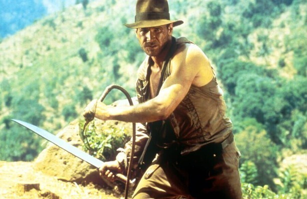 Harrison Ford in Indiana Jones and the Temple of Doom