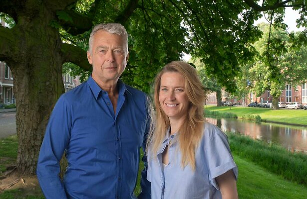 Jetske van den Elsen met Derk Bolt