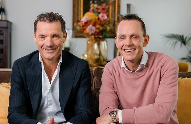 John de Bever en Kees Stevens voor De Bevers