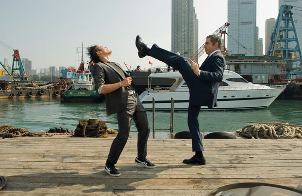 Rowan Atkinson in Johnny English Reborn