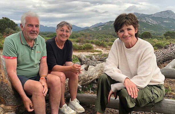 Joleen, Niek en Martine van Os in We Zijn Er Bijna!