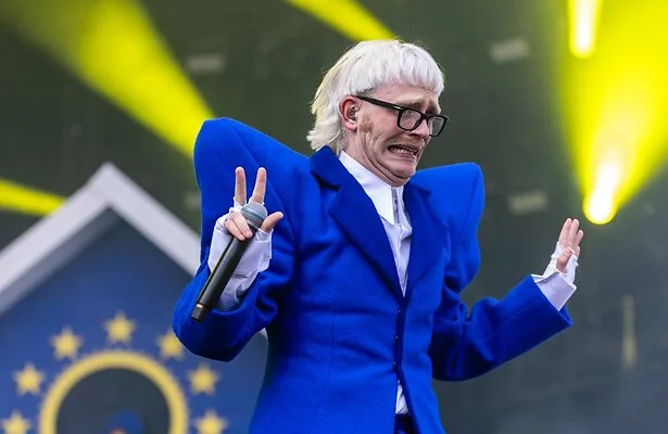 Joost Klein op Pinkpop 2024.