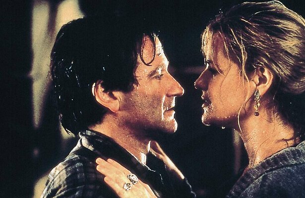 Robin Williams en Bonnie Hunt in Jumanji