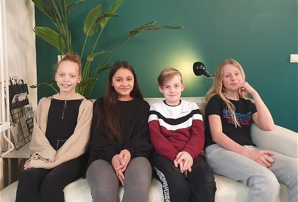 Kids kijken hoogtepunten terug