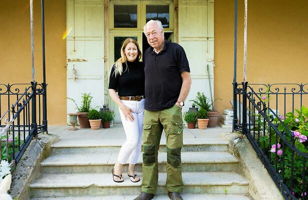 Kasteelvrouwe Emmy en man Rutger