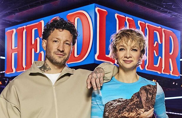 Kraantje Pappie en Jacqueline Govaert voor The Headliner