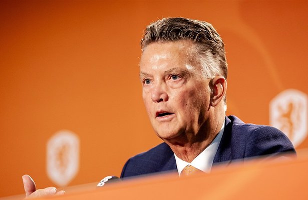 Bondscoach Louis van Gaal