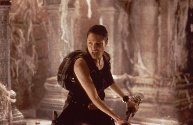 Angelina Jolie in Lara Croft: Tomb Raider