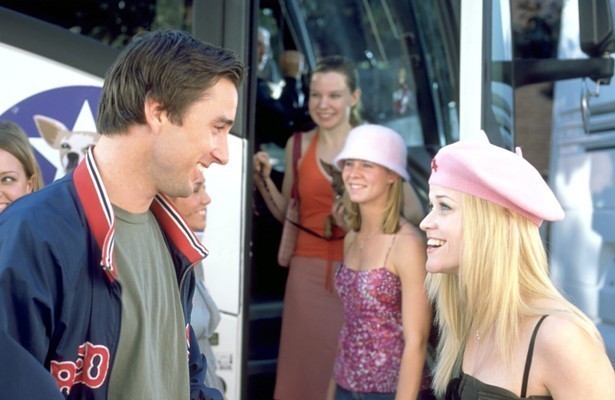 Luke Wilson als Emmett Richmond & Reese Witherspoon als Elle Woods in Legally Blonde