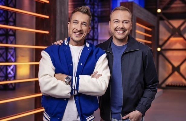 Andy Peelman en Jamai Loman voor Lego Masters