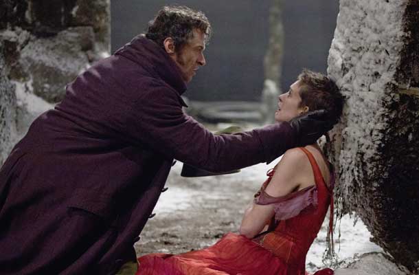 Hugh Jackman als Jean Valjean in Les misérables