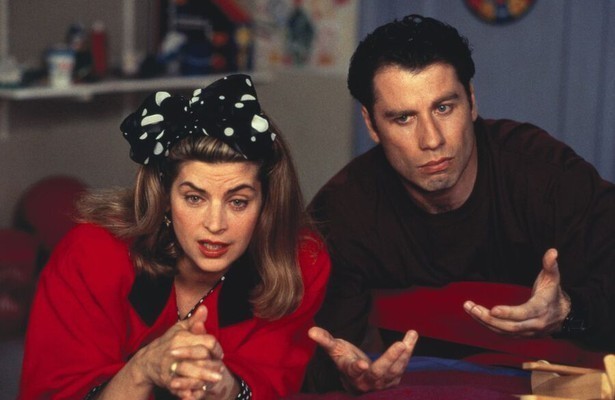Kirstie Alley en John Travolta in Look Who's Talking Now