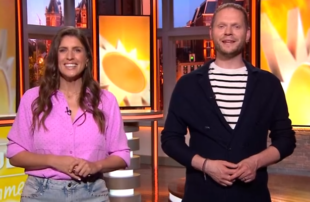 Marieke Elsinga en Luuk Ikink in RTL Boulevard Summernight