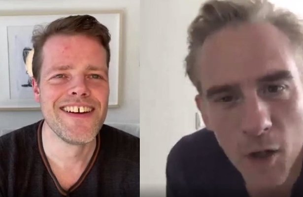 Martijn Koning en Art Rooijakkers