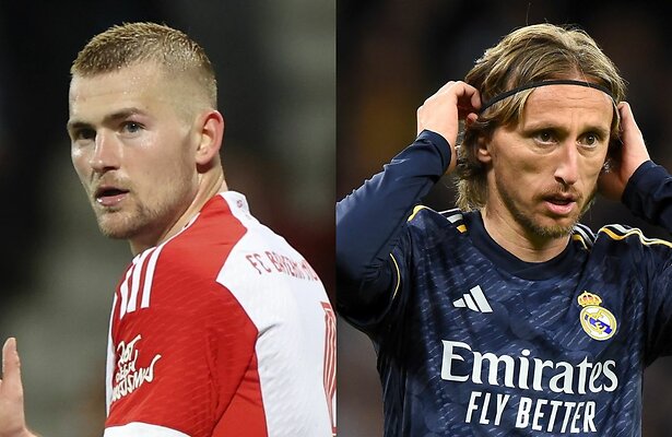Matthijs de Ligt (Bayern München) & Luka Modric (Real Madrid)