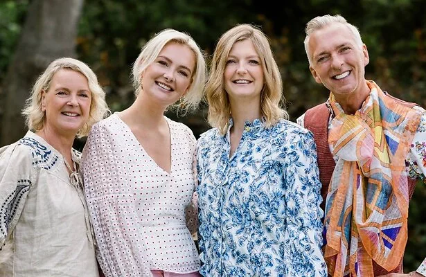 Erica, Maxime, Montana en Martien Meiland 