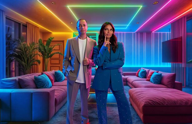 Valerio Zeno en Monica Geuze presenteren het nieuwe programma Power Couple.