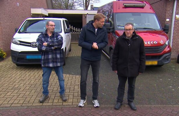 Frank en René in Mr Frank Visser Doet Uitspraak.