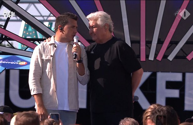 Jan Smit en René Froger vierden een feestje op de Ring