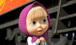 Masha en de Beer - kort