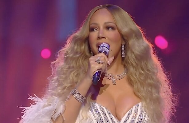 Mariah Carey bij openingsceremonie Olympische Spelen
