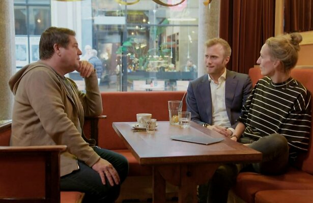 Martijn Krabbé met Gijs en Sophie in Kopen Zonder Kijken