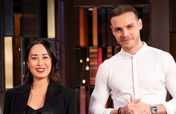 Melissa Leong &  Amaury Guichon in MasterChef Australië: Dessert Masters