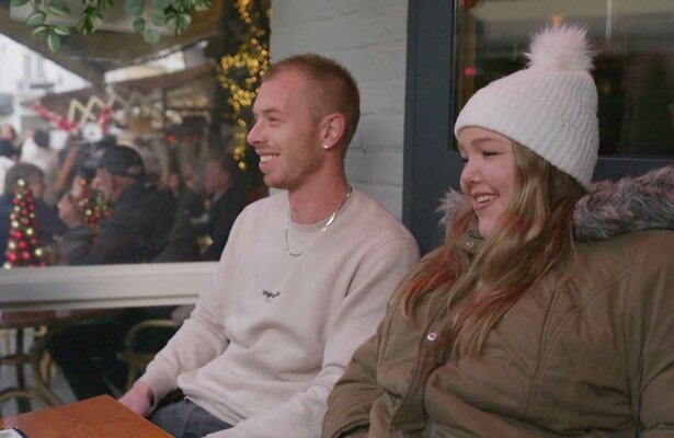 Mathilde en Davy in Urk!