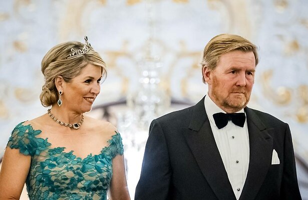 Koning Willem-Alexander en koningin Maxima