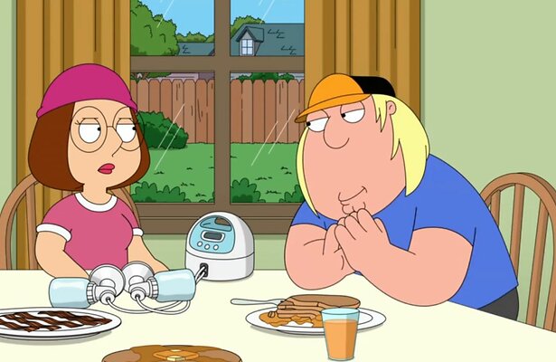 Meg en Chris in Family Guy