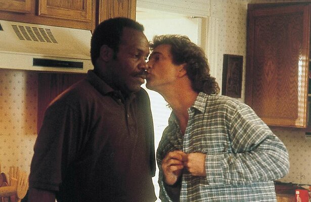 Mel Gibson en Danny Glover in Lethal Weapon 3