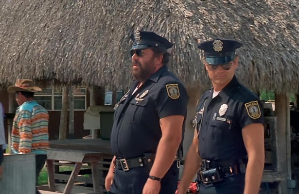 Bud Spencer en Terence Hill in Miami Supercops