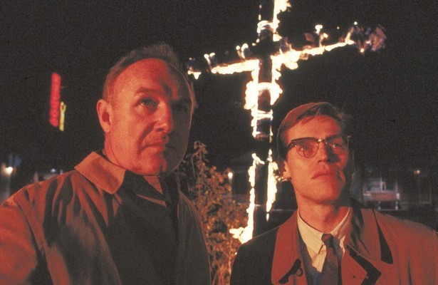 Gene Hackman en Willem Dafoe in Mississippi Burning