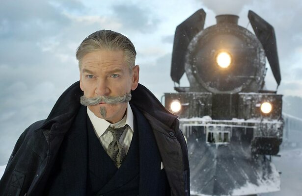 Kenneth Branagh als Hercule Poirot in Murder on the Orient Express