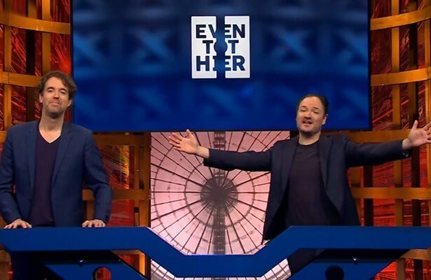 Niels van der Laan en Jeroen Woe in Even Tot Hier